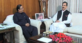 PM Gilani calls on President Zardari